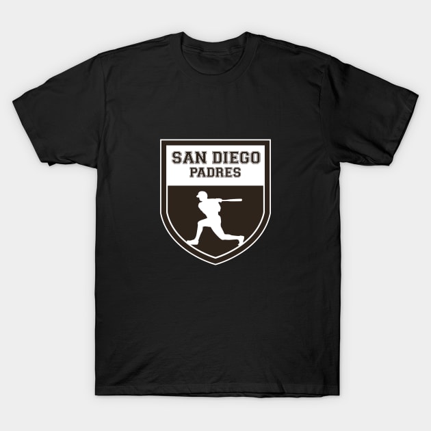 San Diego Padres Fans - MLB T-Shirt T-Shirt by info@dopositive.co.uk